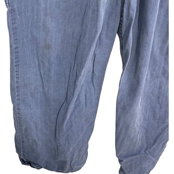 Vintage Universal Overall Stone Cutter Denim Coveralls XL Made In Mexico 90's - Picture 12 of 14